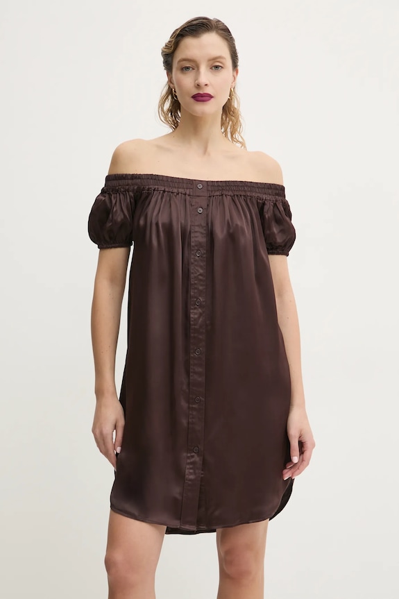 2NDDAY vestito Christino mini marrone 2252127287