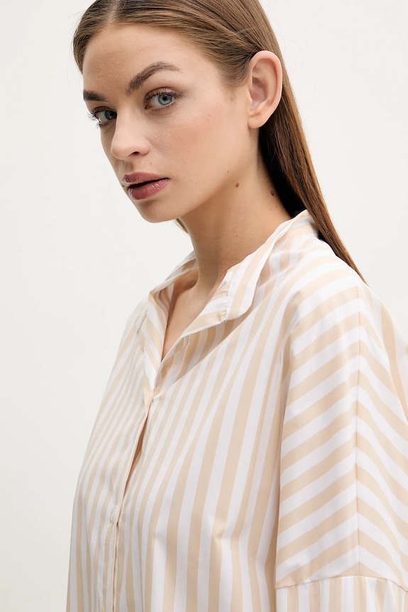 Φόρεμα MUUV. μπεζ short.dress.TUNIC
