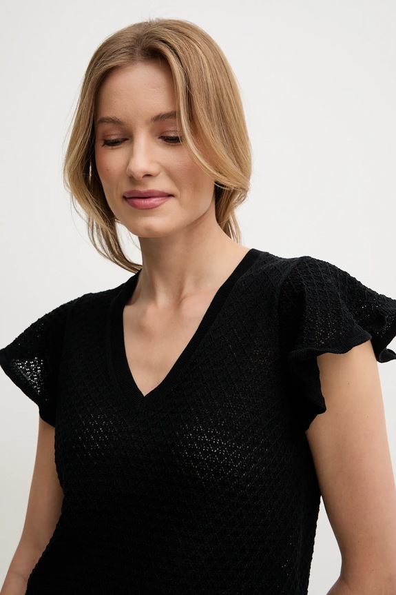 Mos Mosh maglione in cotone 168800. nero