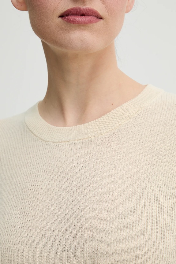 Day Birger et Mikkelsen vászonkeverék pulóver Teran DAY65243760 bézs