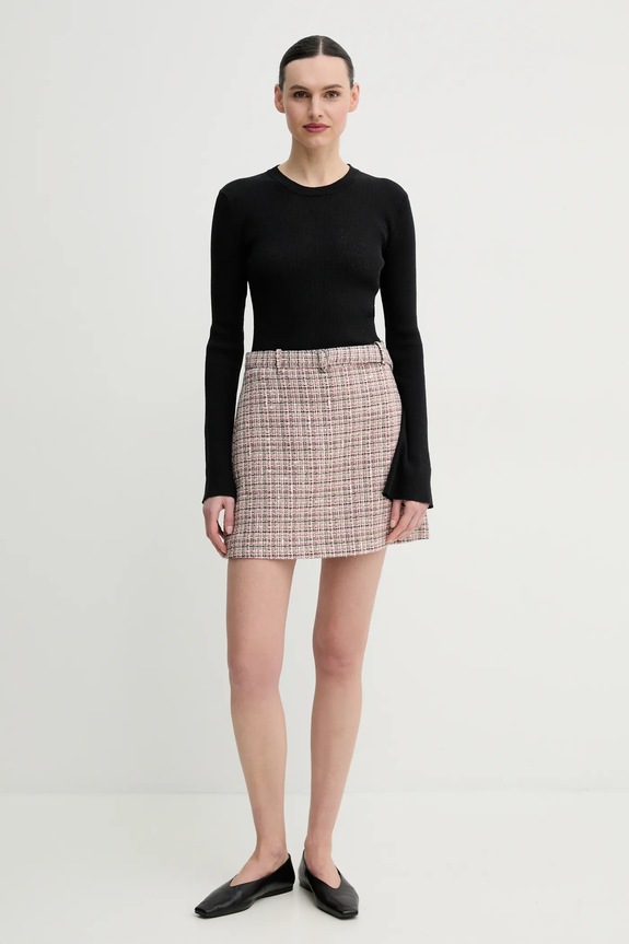 Day Birger et Mikkelsen vászonkeverék pulóver Teran DAY65243760 fekete ZS25