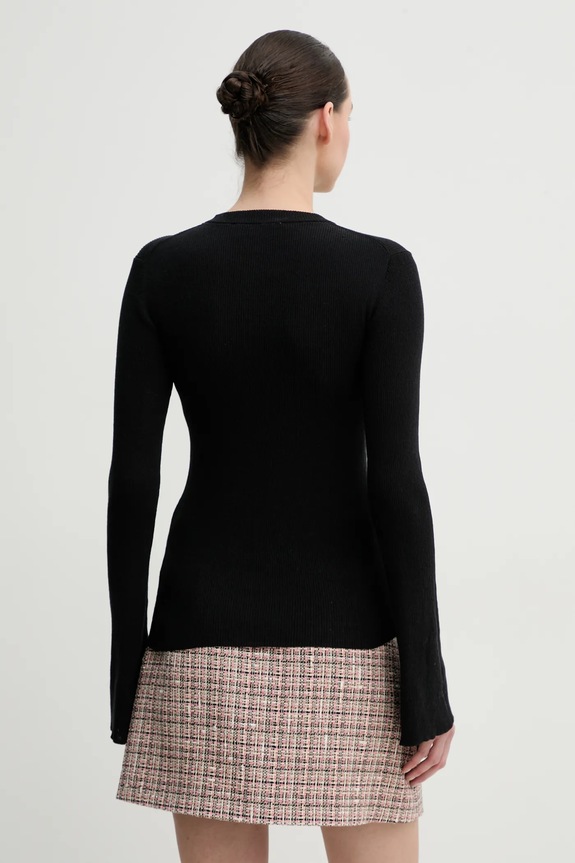 Ruházat Day Birger et Mikkelsen vászonkeverék pulóver Teran DAY65243760 fekete