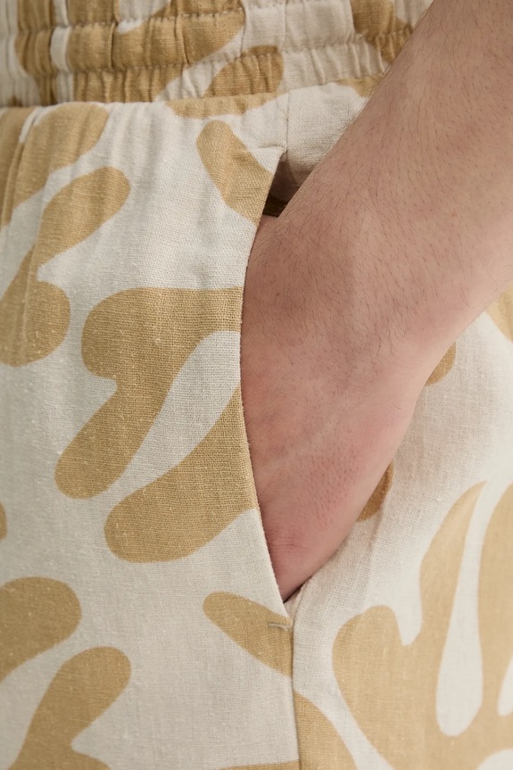 Kraťasy Solid béžová 21108564