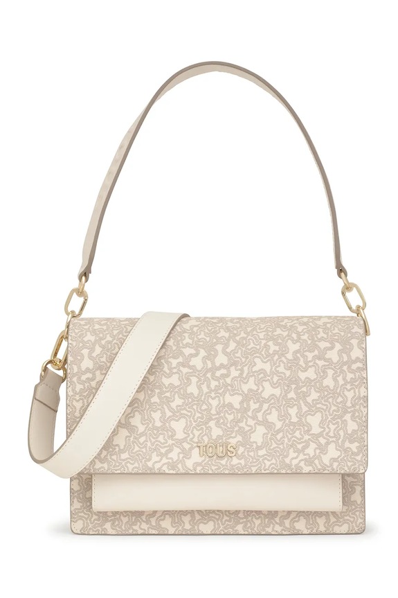 Torbica Tous KAOS MINI LINES Našitek bež 2002183301