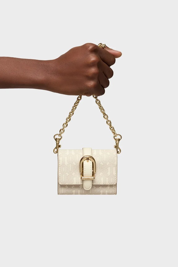 Tous portfel BUCKLES SILHOUETTE 2002205701 beżowy