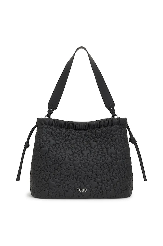 Tous torebka PUFFY BEAR nie mieści A4 czarny 2002187051