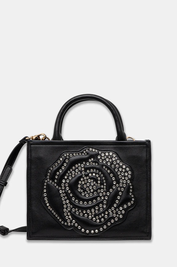 Blugirl Blumarine torebka nie mieści A4 czarny PA5002.E0003