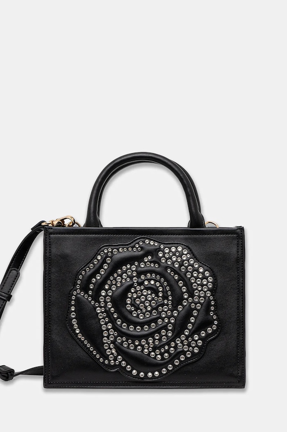 Blugirl Blumarine torebka nie mieści A4 czarny PA5002.E0003