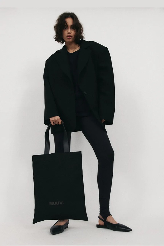 MUUV. pamut táska ICONE torba.shopper.ICONE