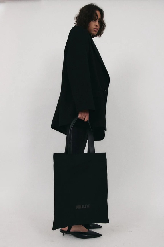 MUUV. pamut táska ICONE torba.shopper.ICONE