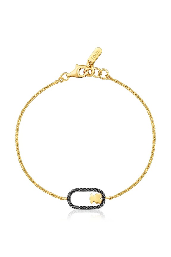 Επιχρυσωμένο βραχιόλι Tous επιχρυσωμένο χρυσαφί 1004562700