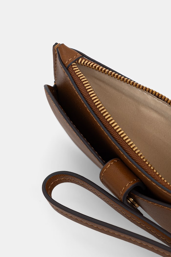 Marc O'Polo κάλυμμα γυναικείο δερμάτινο 5000010903 καφέ