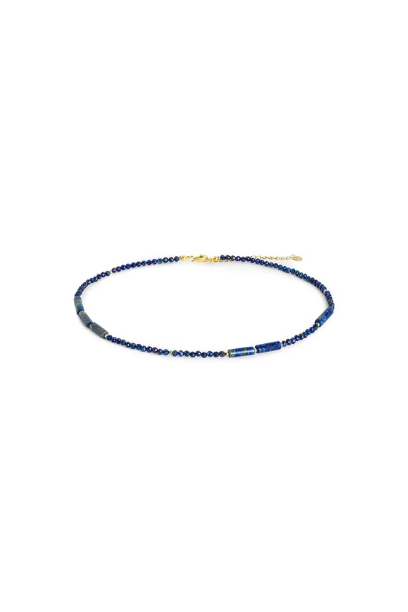 ANIA KRUK colier pentru femei, din piatră naturală lapis lazuli SUMMER bleumarin SAKNN3164Z