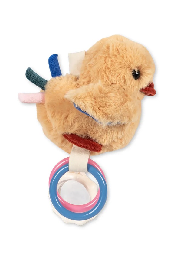 Chłopiec Fanga Fontana grzechotka niemowlęca PELUCHE MIO FA100077 żółty