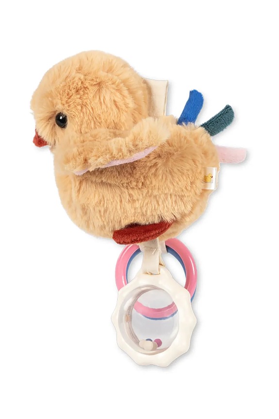 Fanga Fontana grzechotka niemowlęca PELUCHE MIO żółty FA100077