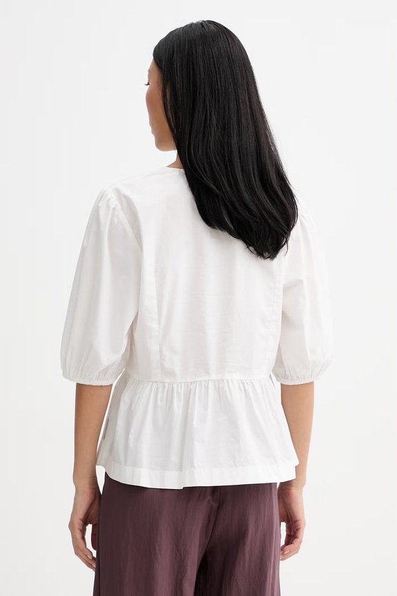 Abbigliamento Marc O'Polo camicia da donna in cotone 5000010256 bianco