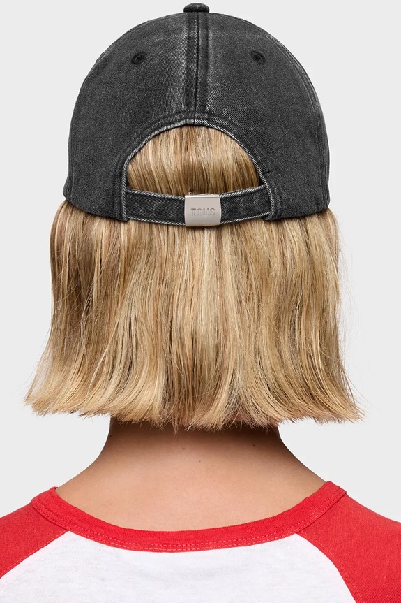 Tous Καπέλο με γείσο γυναικείο βαμβακερό 2002376151 μαύρο