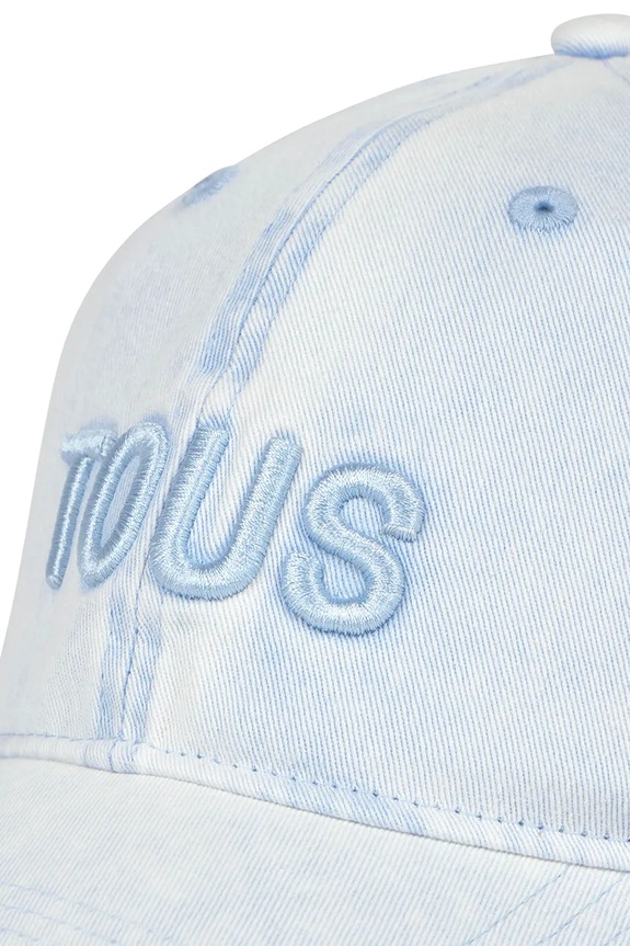 Tous șapcă de damă din bumbac 2002376133 albastru ZS26