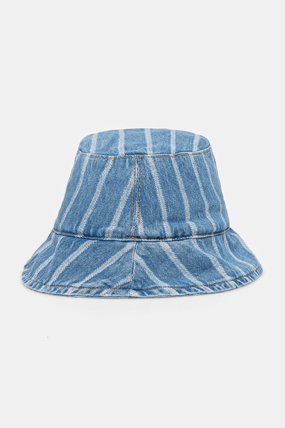Marc O'Polo pălărie bucket pentru femei, din bumbac albastru 5000010255
