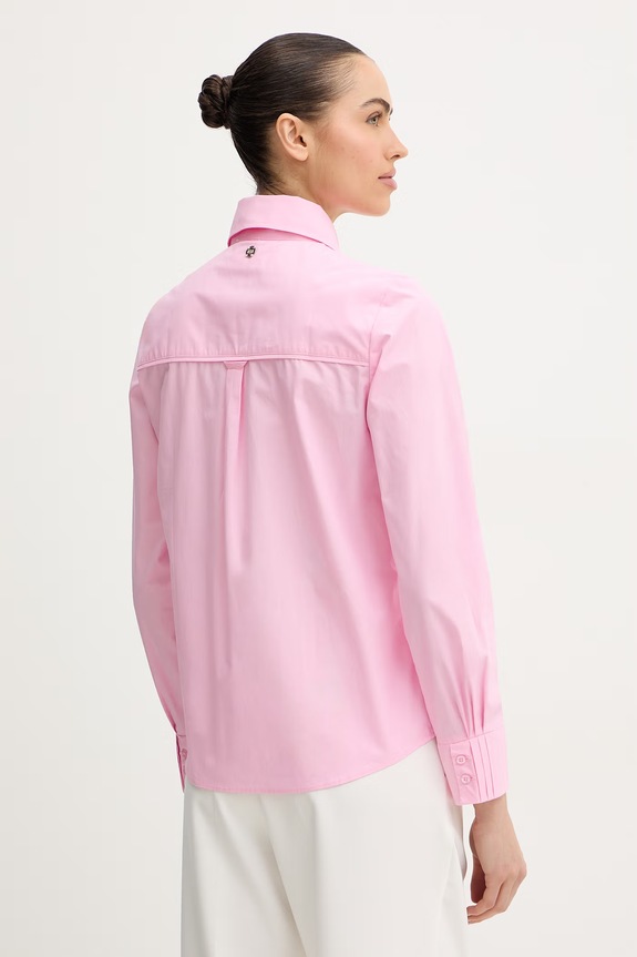 Îmbrăcăminte Silvian Heach cămașă din bumbac DORINI GPP26166CA roz
