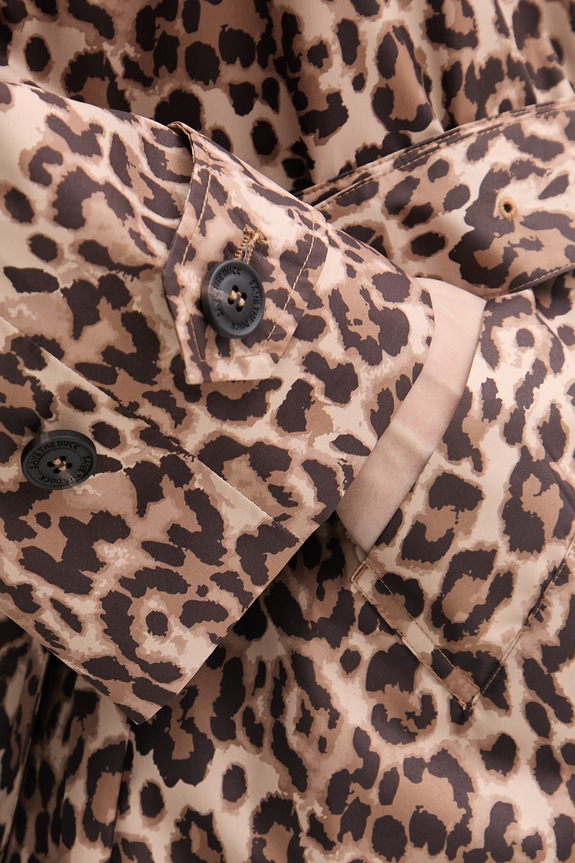 Save The Duck trencz damski TECLA D42662W.TARK22 brązowy