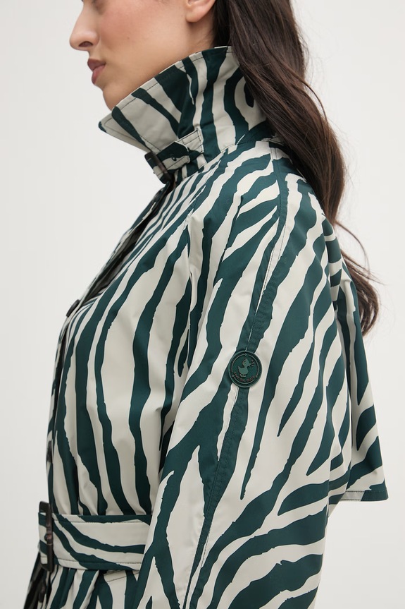 Save The Duck trencz damski DANIELLE D42697W.SOBY22 zielony