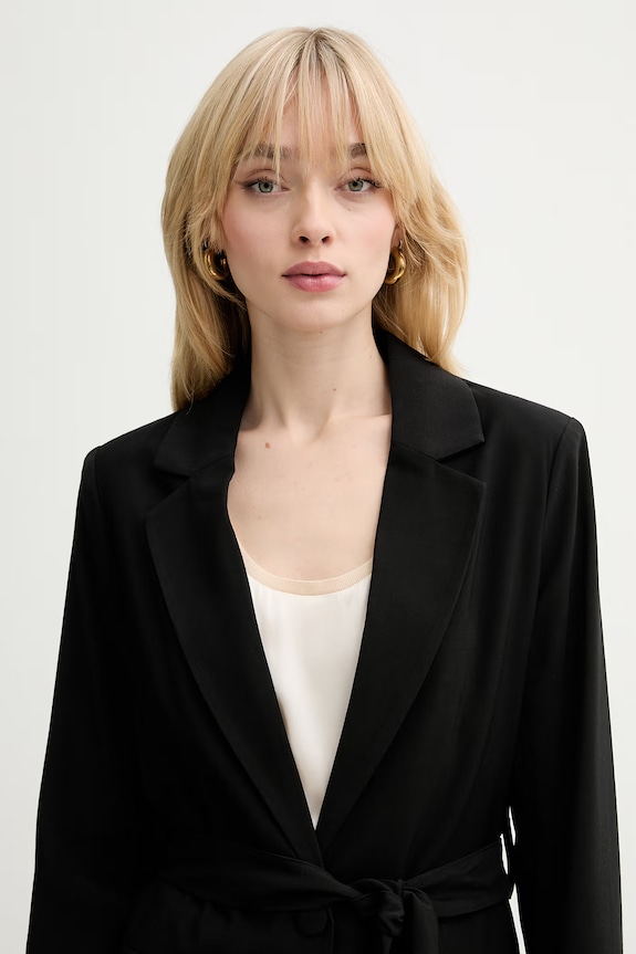 Silvian Heach marynarka KOLEW czarny GPP26142GC