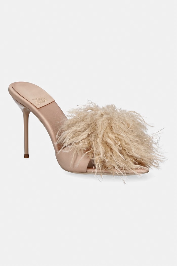 Šľapky Jeffrey Campbell Shopaholic ihličkový zlatá JC.1804.3.7
