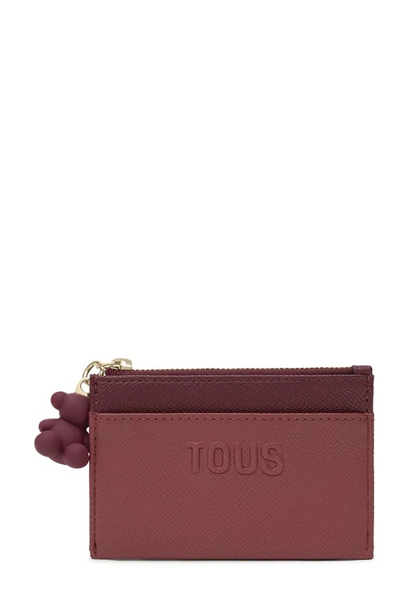 Tous portofel Audree imitatie de piele burgundia 2002361521