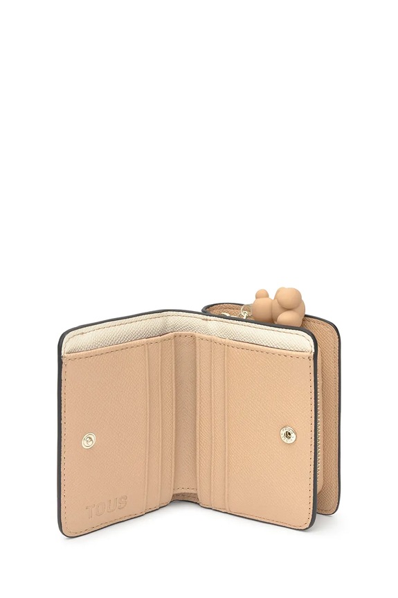 Αξεσουάρ Πορτοφόλι Tous Doble Audree 2002360501 μπεζ