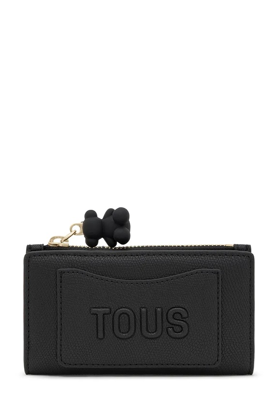 Tous portofel imitatie de piele negru 2002374251