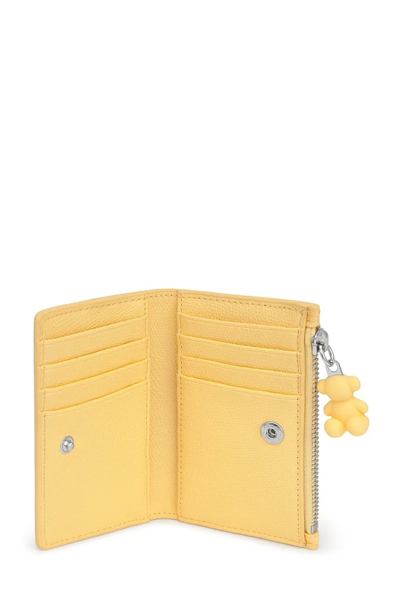 Accesorii Tous Portofel de damă cu imitație de piele 2002374205 galben