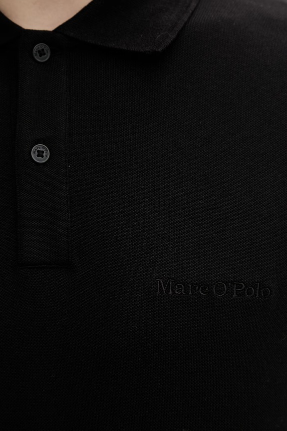 Marc O'Polo polo męskie 5000013999 czarny