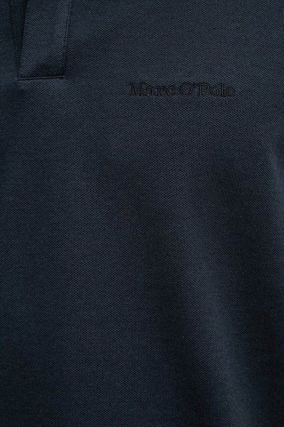 Marc O'Polo polo męskie z bawełną 5000013992 granatowy