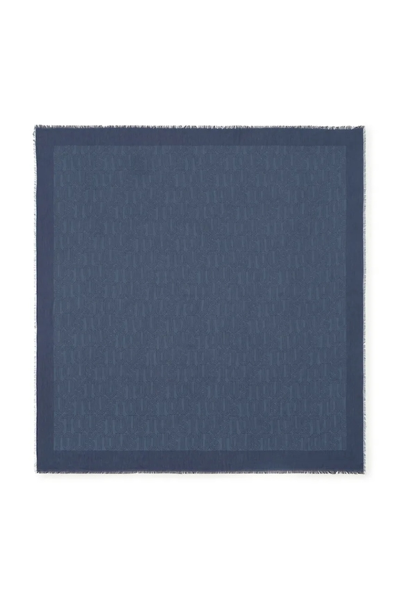 Tous eșarfă cu amestec de cașmir panza bleumarin 2002378433