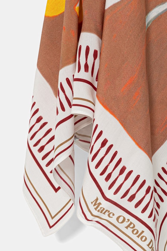 Αξεσουάρ Marc O'Polo φουλάρι γυναικείο με βισκόζη 5000010022 πολύχρωμο