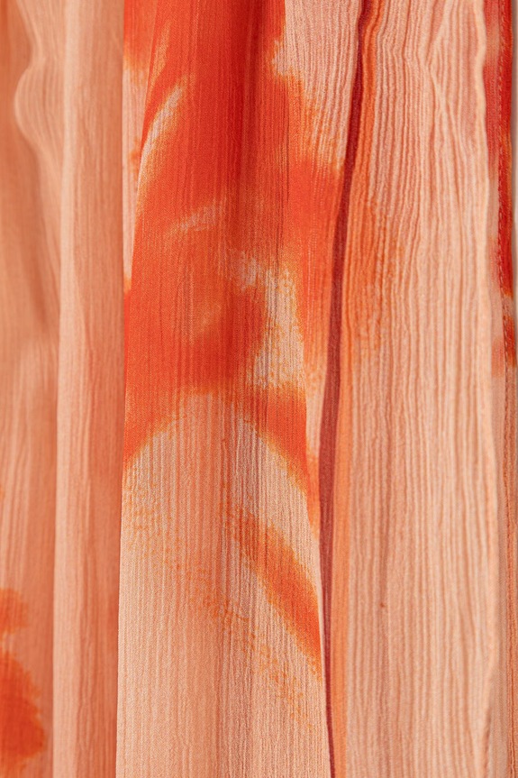 Akcesoria Marc O'Polo szal damski 5000014160 pomarańczowy