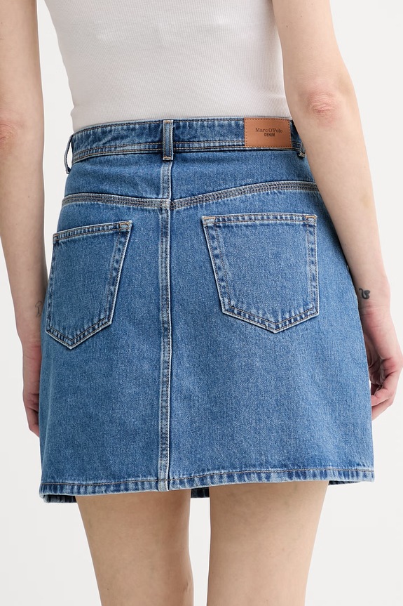 Ρούχα Marc O'Polo φούστα ντένιμ 5000009796 μπλε