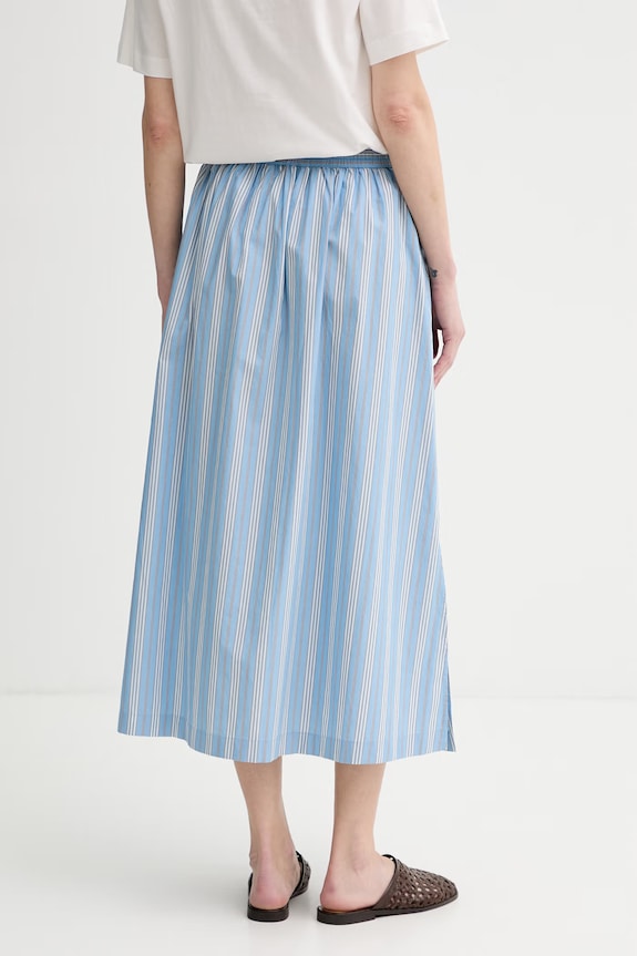 Ρούχα Marc O'Polo φούστα βαμβακερή 5000011167 μπλε