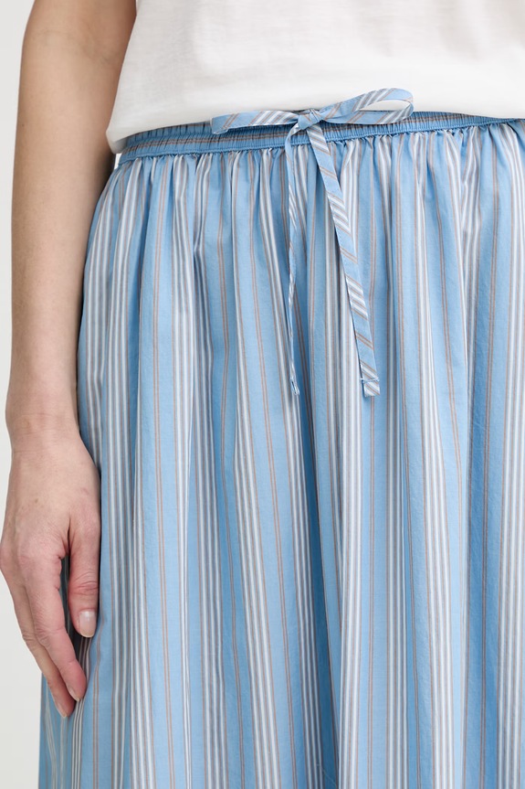 Marc O'Polo spódnica bawełniana niebieski 5000011167