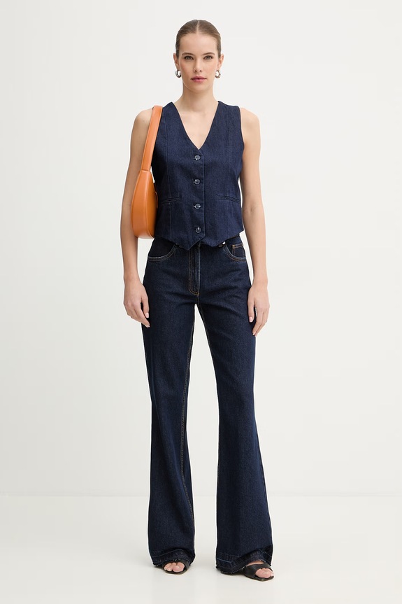 Silvian Heach jeansy SEOLI GPP26376JE granatowy ZS26