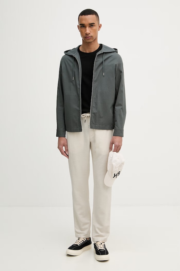 Marc O'Polo hlače muške lanene 5000013922 bež ZS26