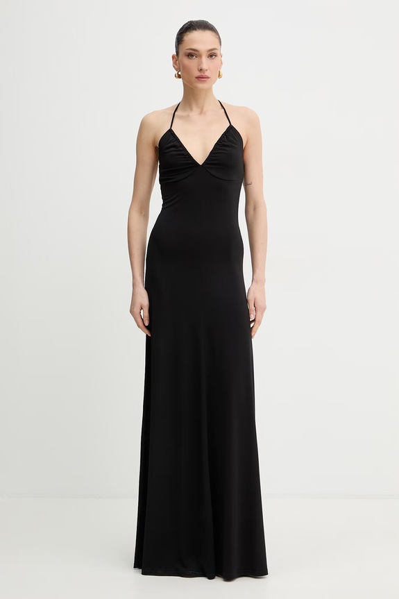 Silvian Heach rochie VISIOM negru GPP26084VE