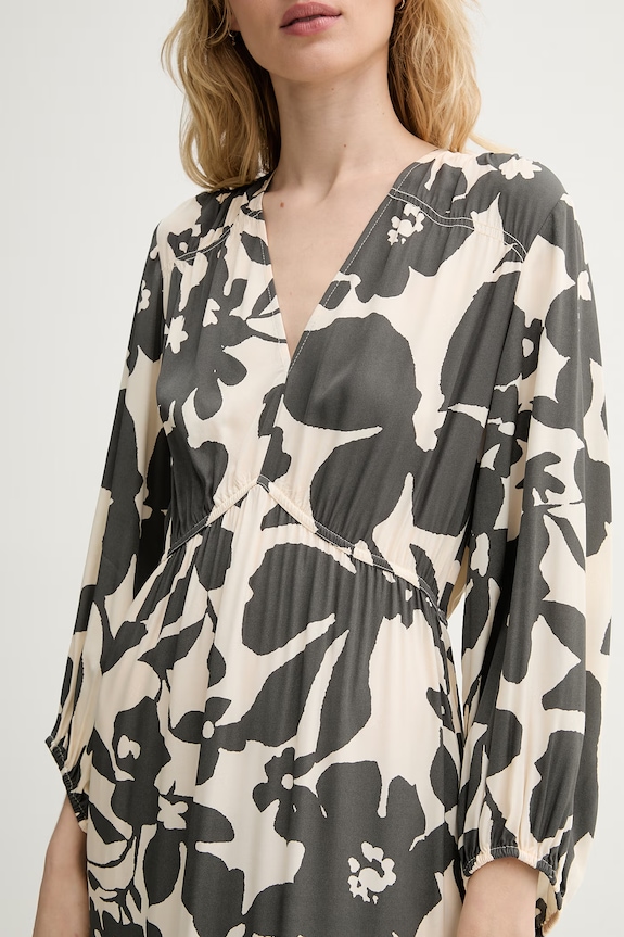 Marc O'Polo rochie de vară din vâscoză 5000014074 gri
