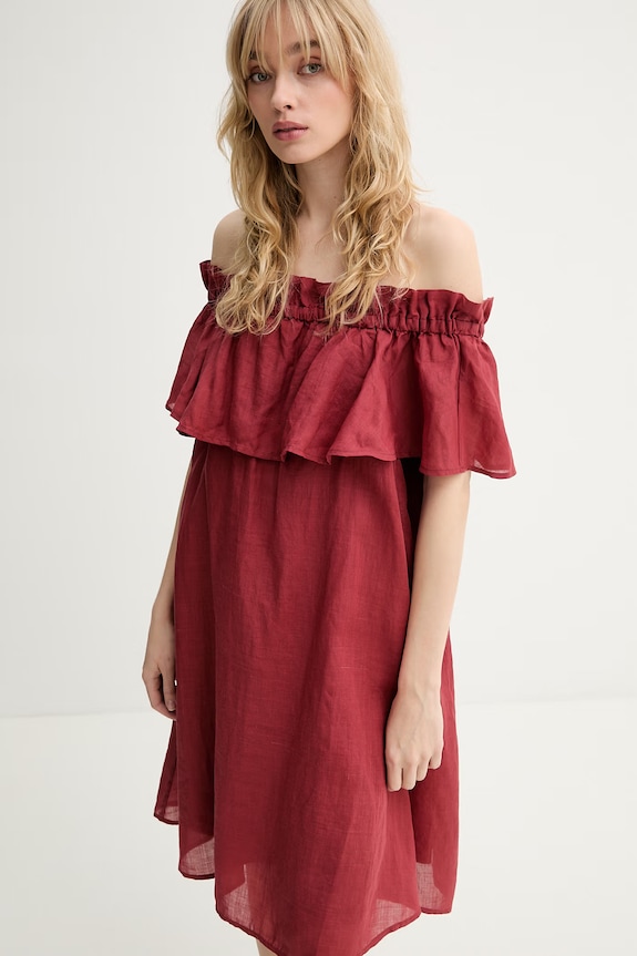 Marc O'Polo rochie de vară rosu 5000014077