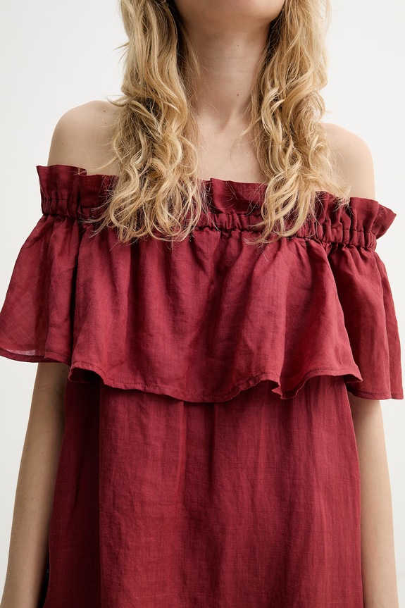 Marc O'Polo rochie de vară 5000014077 rosu