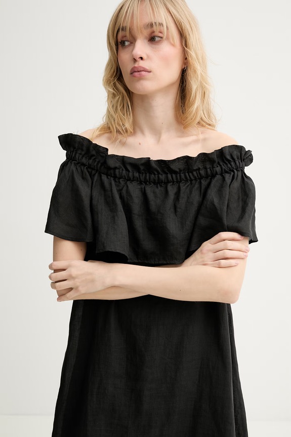 Marc O'Polo rochie de vară negru 5000014077