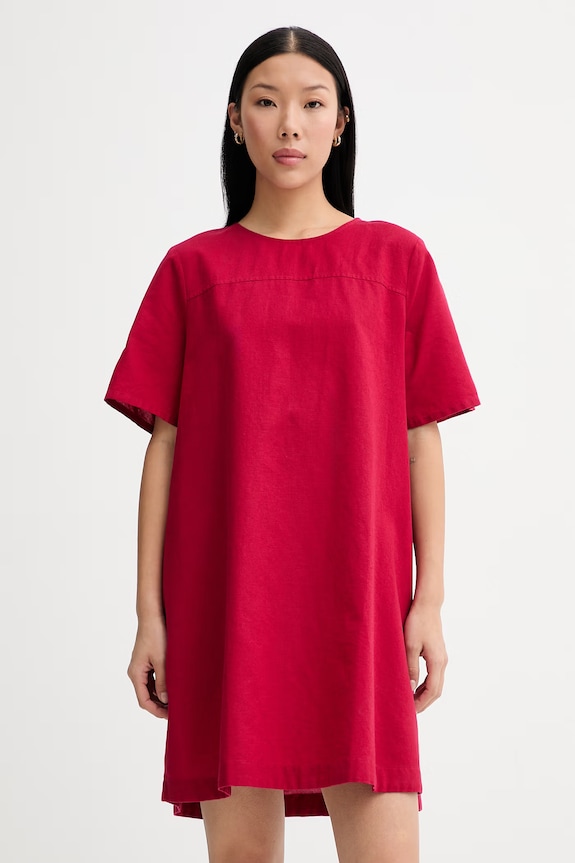 Marc O'Polo rochie de vară cu in rosu 5000010265