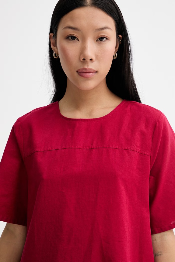 Marc O'Polo rochie de vară cu in rosu 5000010265