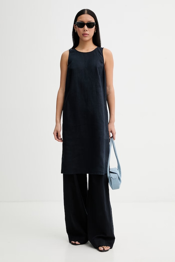 Marc O'Polo rochie din in 5000014183 bleumarin ZS26